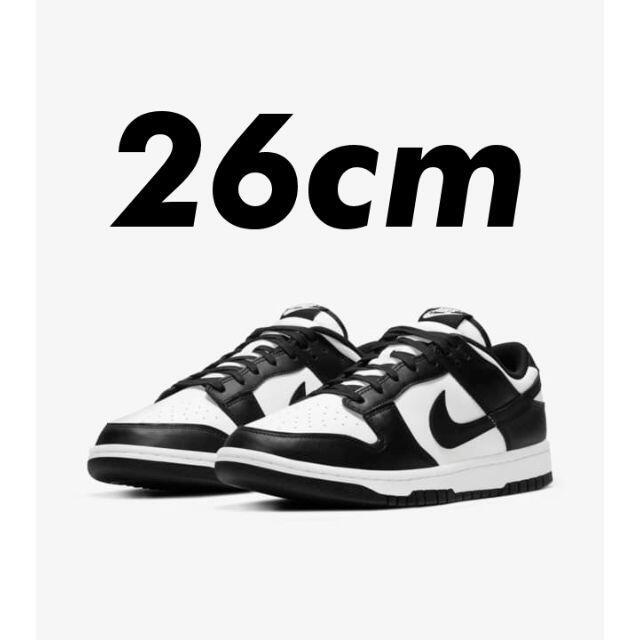 NIKE DUNK LOW RETRO WHITE BLACK - スニーカー