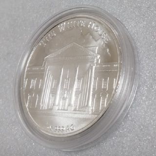 2019 トランプ 第45代アメリカ大統領 宣誓就任式 銀貨 ホワイトハウス