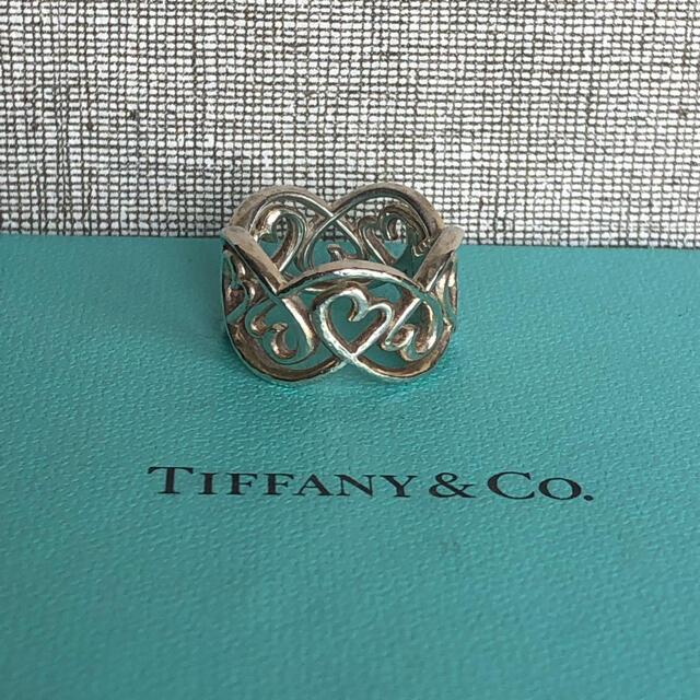 Tiffany & Co.(ティファニー)のティファニー　ラビング ハート スワール バンドリング | レディースのアクセサリー(リング(指輪))の商品写真