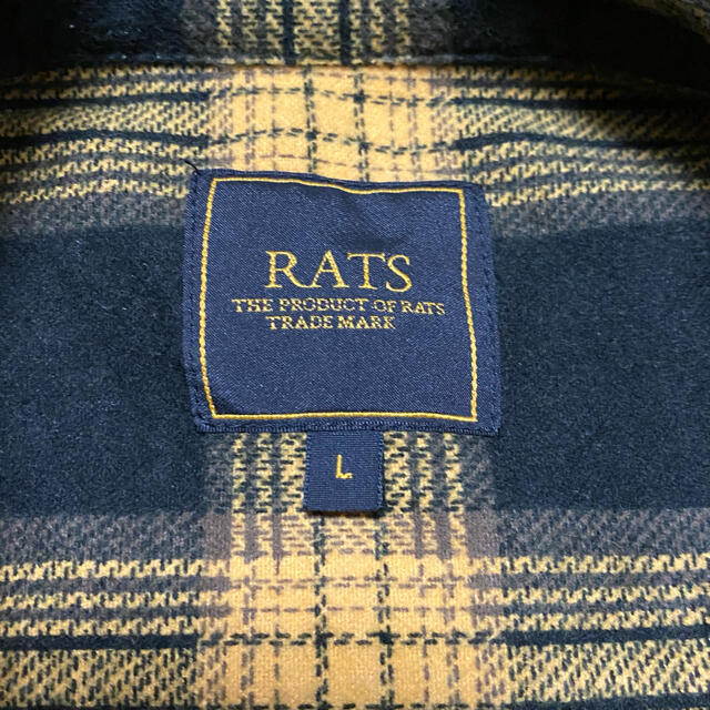 キムタク着　RATS チェックシャツ　木村拓哉　テンダーロイン 長瀬智也