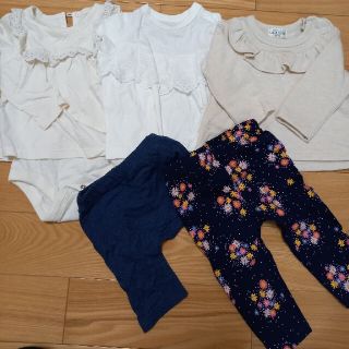 ベビーギャップ(babyGAP)のベビー　７０　まとめうり　 GAP 西松屋(ロンパース)