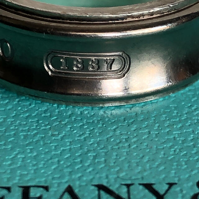 Tiffany & Co.(ティファニー)のティファニー SV925/チタン1837 リング　17号 メンズのアクセサリー(リング(指輪))の商品写真