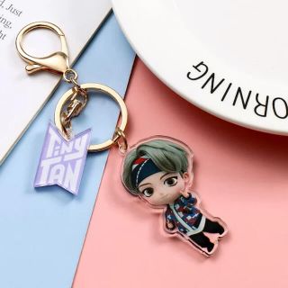 Tiny TAN  BTS 防弾少年団 V.ブイ キーホルダー(アイドルグッズ)