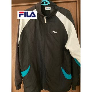 フィラ(FILA)の古着　FILA ナイロンジャケット　レア　Lサイズ(ナイロンジャケット)