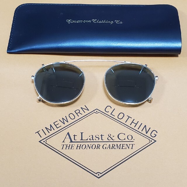 白山眼鏡 timeworn atlast アットラスト ボストン用クリップオン