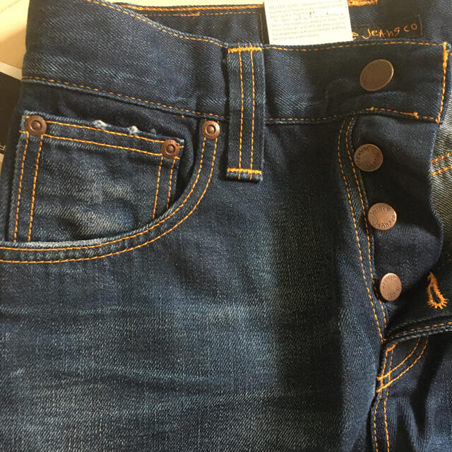 Nudie Jeans(ヌーディジーンズ)の未使用品 ヌーディージーンズ グリムティム NudieJeans GrimTim メンズのパンツ(デニム/ジーンズ)の商品写真