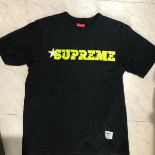 シュプリーム(Supreme)のシュプリーム  star logo tee Tシャツ 黒S(Tシャツ/カットソー(半袖/袖なし))