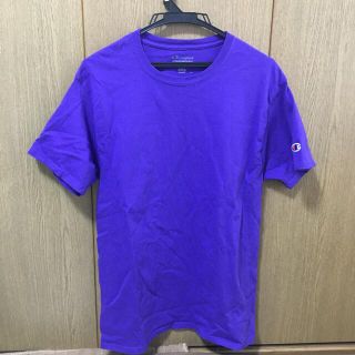 チャンピオン(Champion)のチャンピオン champion パープル tシャツ Mサイズ(Tシャツ/カットソー(半袖/袖なし))