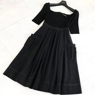 美品　フォクシー　クールストレッチ×ストレッチジャージー