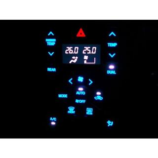 トヨタ(トヨタ)のヴォクシー ノア ZRR70W / ZRR75W　LED打ち換え済み エアコン(車内アクセサリ)