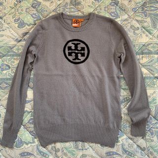 トリーバーチ(Tory Burch)のTory Burch LOGOセーター　GLAY XS(ニット/セーター)