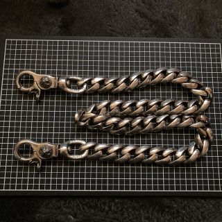 クロムハーツ(Chrome Hearts)の2クリップクラッシックウォレットチェーン(ウォレットチェーン)