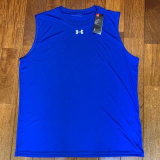 アンダーアーマー(UNDER ARMOUR)のアンダーアーマー　3XL ヒートギア　ブルー(Tシャツ/カットソー(半袖/袖なし))