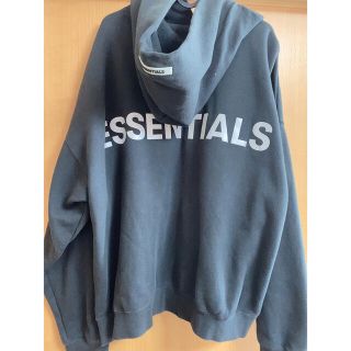 エッセンシャル(Essential)のESSENTIALS FEAR OF GOD スウェットパーカー L(パーカー)