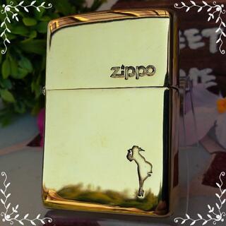 ジッポー(ZIPPO)の№511 ZIPPO ウィンディー Windy 真鍮無垢 ジッポー 【C 01】(タバコグッズ)