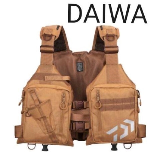 DAIWA(ダイワ)のMOMOさま専用 新品 ダイワ ライトフロート ゲームベスト  スポーツ/アウトドアのフィッシング(ウエア)の商品写真