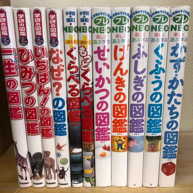 小学館の子ども図鑑プレNEO/ネオ かず・かたちの図鑑 楽しく遊ぶ学ぶ