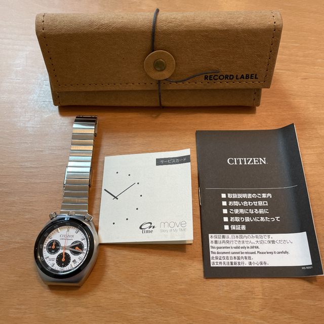 シチズン　TSUNO CHRONOツノクロノ　復刻モデル