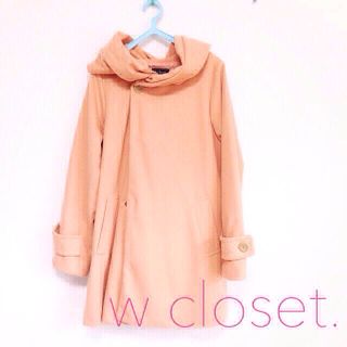 ダブルクローゼット(w closet)のw closet.ビックフードコート♡(ロングコート)