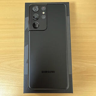 サムスン(SAMSUNG)の【中古美品】Galaxy S21 Ultra 5G(香港版16GB/512GB)(スマートフォン本体)