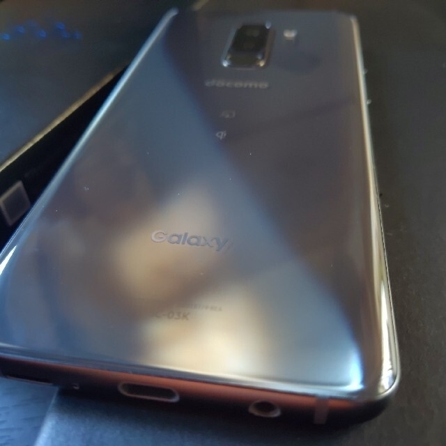 Galaxy S9+ Titanium Gray ワイヤレス充電器 ケース付