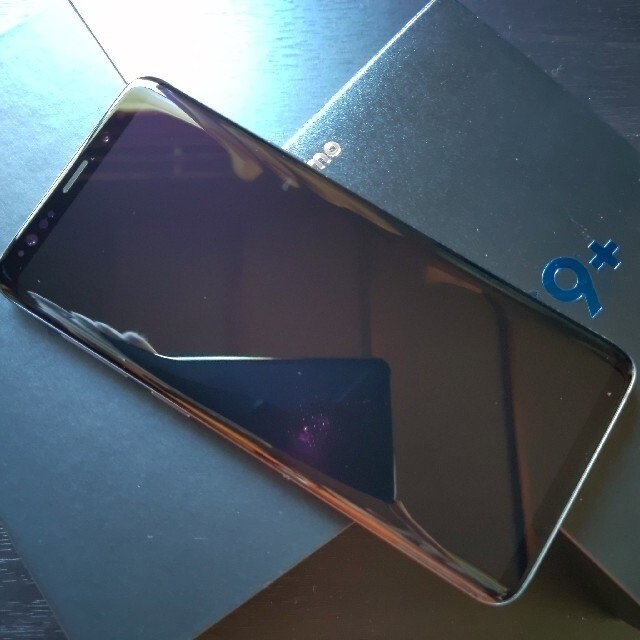 Galaxy S9+ Titanium Gray ワイヤレス充電器 ケース付