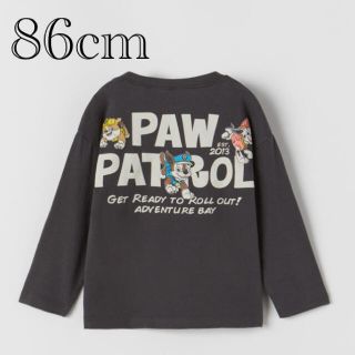 ザラキッズ(ZARA KIDS)の専用です　パウパトロール　長袖Tシャツ&レギンス　1歳-1歳半  86cm(Tシャツ/カットソー)