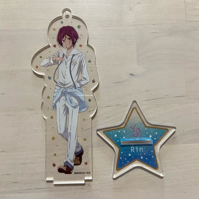 Free! ハイスピード スタンドアクリルチャーム 松岡凛の通販 by テナ ...