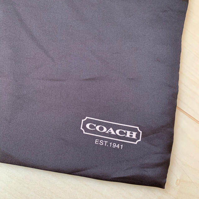 COACH(コーチ)のコーチ保存袋 レディースのバッグ(ショップ袋)の商品写真