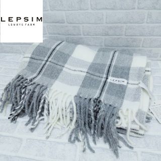 レプシィム(LEPSIM)の【新品未使用】LEPSIM レプシム LOWRYS FARM マフラー ストール(ストール/パシュミナ)