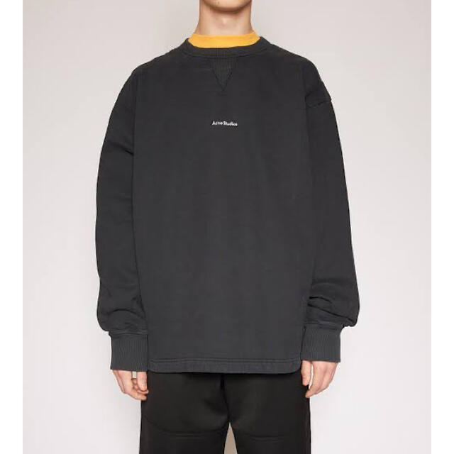 ACNE(アクネ)のアクネストゥディオズ 21SS オーバーサイズ ロゴスウェット メンズのトップス(スウェット)の商品写真