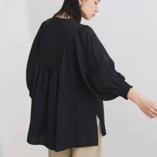 マウジー(moussy)のスタイルミキサー  stylemixer シアーシャツ　セット　ノーカラー(シャツ/ブラウス(長袖/七分))