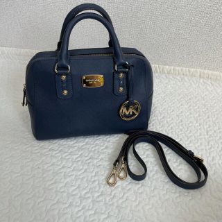 ◆◆MICHAEL KORS マイケルコース 2WAYバッグ ネイビー