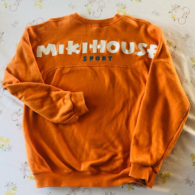 mikihouse(ミキハウス)の【美品】ミキハウス150cmトレーナー キッズ/ベビー/マタニティのベビー服(~85cm)(トレーナー)の商品写真