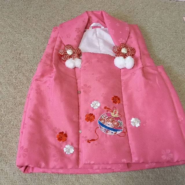 七五三　着物　3歳女の子 キッズ/ベビー/マタニティのキッズ服女の子用(90cm~)(和服/着物)の商品写真