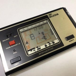 バンダイ(BANDAI)のバンダイ LCDデジタルゲームシリーズ「大地震」(携帯用ゲーム機本体)