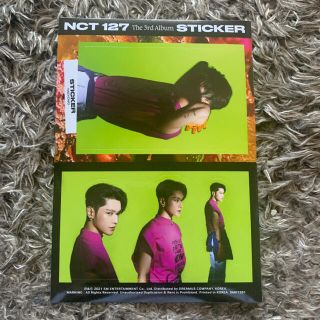 NCT127 STICKER テヨン　ステッカー(アイドルグッズ)