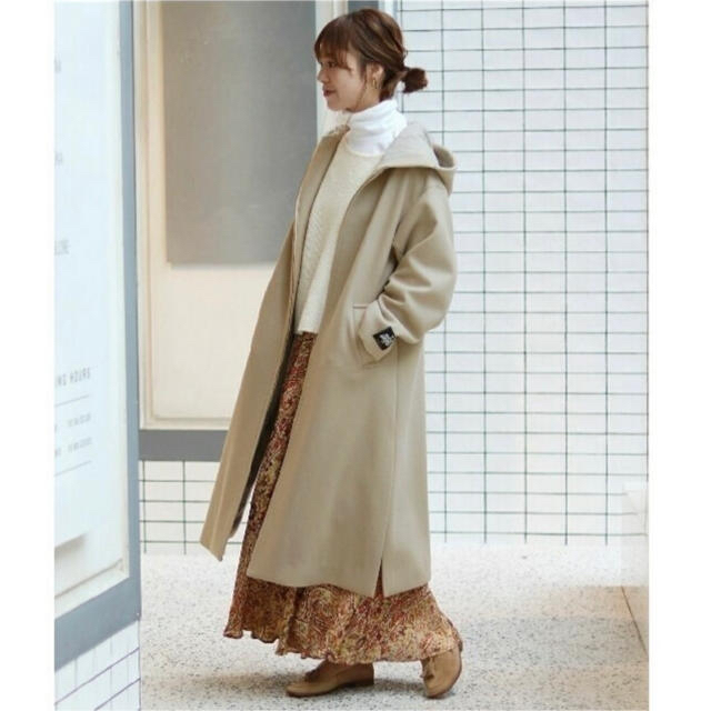SLOBE IENA - HAMILTONフードロングコートの通販 by saki's shop