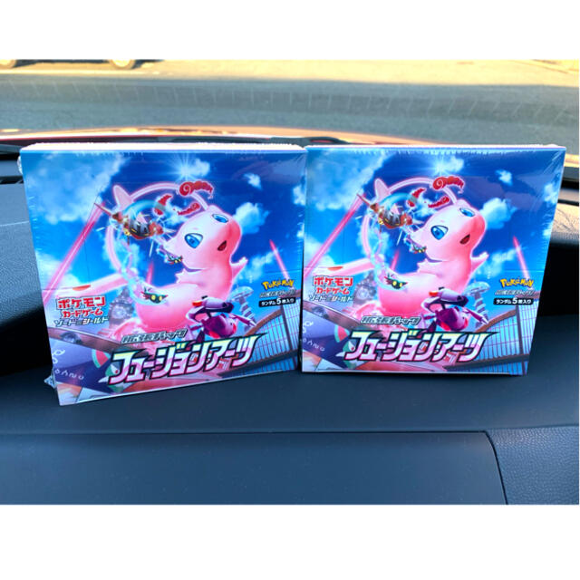 ポケモンカード フュージョンアーツ ２BOX