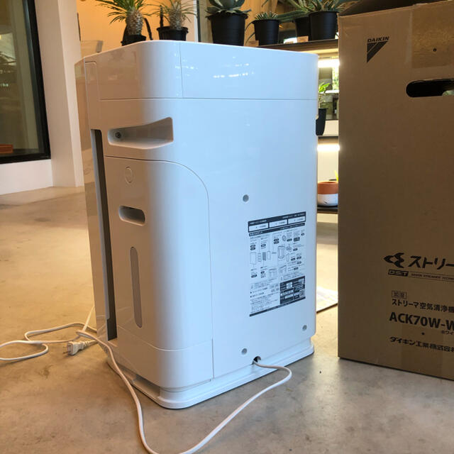 ダイキン ACK70W-W 加湿ストリーマ空気清浄機 （ホワイト） 2