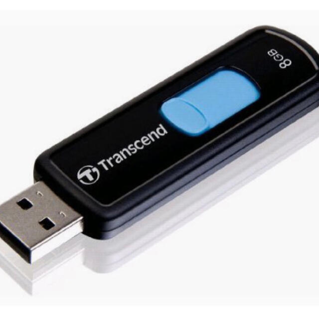 Transcend(トランセンド)の【2個セット】トランセンド USB 2.0メモリ8GB TS8GJF500 スマホ/家電/カメラのPC/タブレット(PC周辺機器)の商品写真