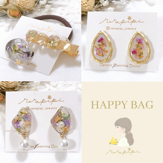 HAPPY BAG 【 C 】(イヤリング)