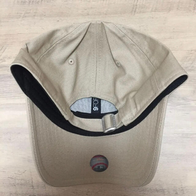 New Era NY ニューエラ ヤンキース キャップ ベージュ 新品未使用