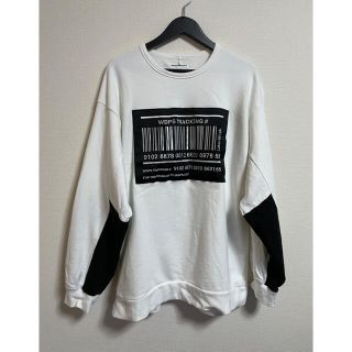 シャリーフ(SHAREEF)のSHAREEF BARCORD BIG SWEAT シャーリーフ　バーコード(スウェット)