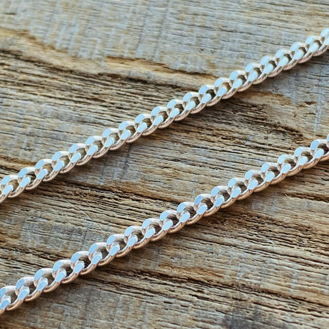誠実 喜平チェーン 6面カット7.2mm 50cm シルバー925 キヘイネックレス