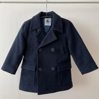 高級素材使用ブランド 新品 プチバトーウールピーコート 6ans コート