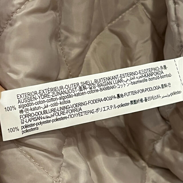 ZARA(ザラ)のZARA 綿100%コーデュロイ　パフジャケット　L-XL 未使用 メンズのジャケット/アウター(その他)の商品写真