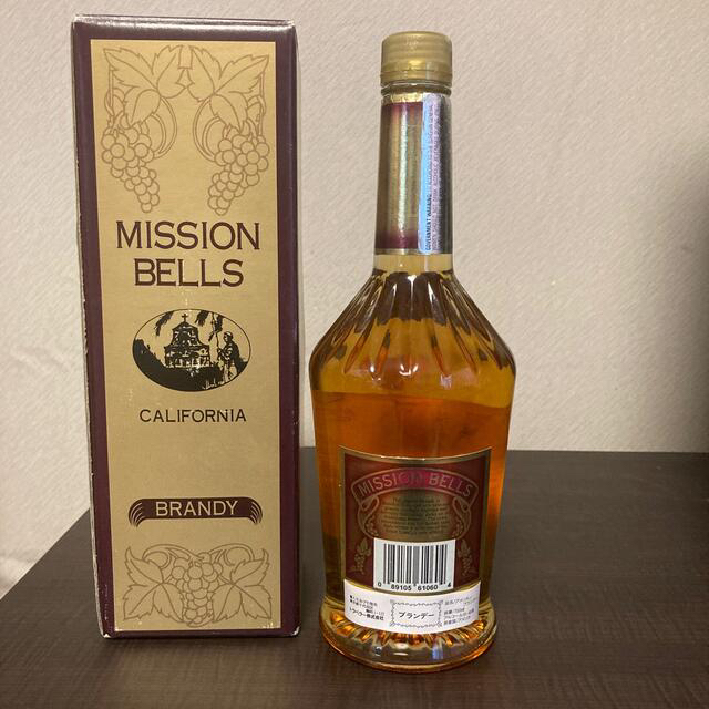 MISSION BELLS    アメリカン　ブランデー 食品/飲料/酒の酒(ブランデー)の商品写真