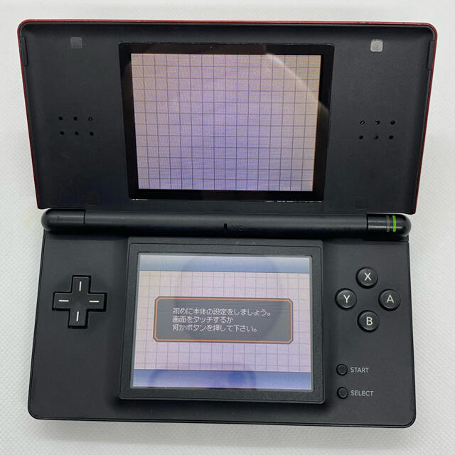 ニンテンドーDS(ニンテンドーDS)の【DS Lite】Nintendo ニンテンドー DSライト 本体 クリムゾン エンタメ/ホビーのゲームソフト/ゲーム機本体(携帯用ゲーム機本体)の商品写真