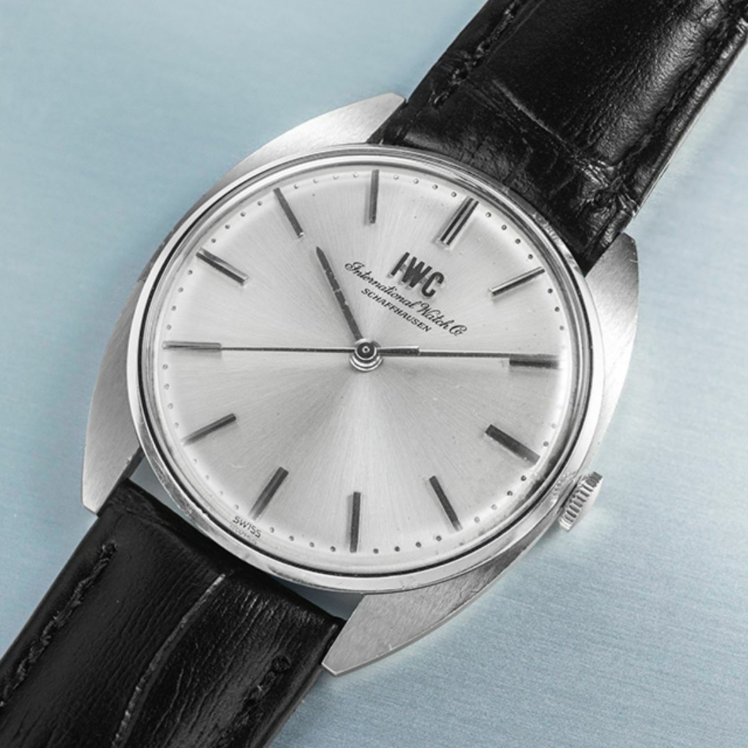 (581) 稼働美品 IWC Automatic 自動巻き Wロゴ 1971年